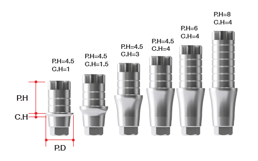 ZrGEN Abutment [BD]