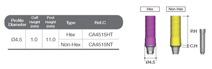 CCM Abutment [AO/ST]