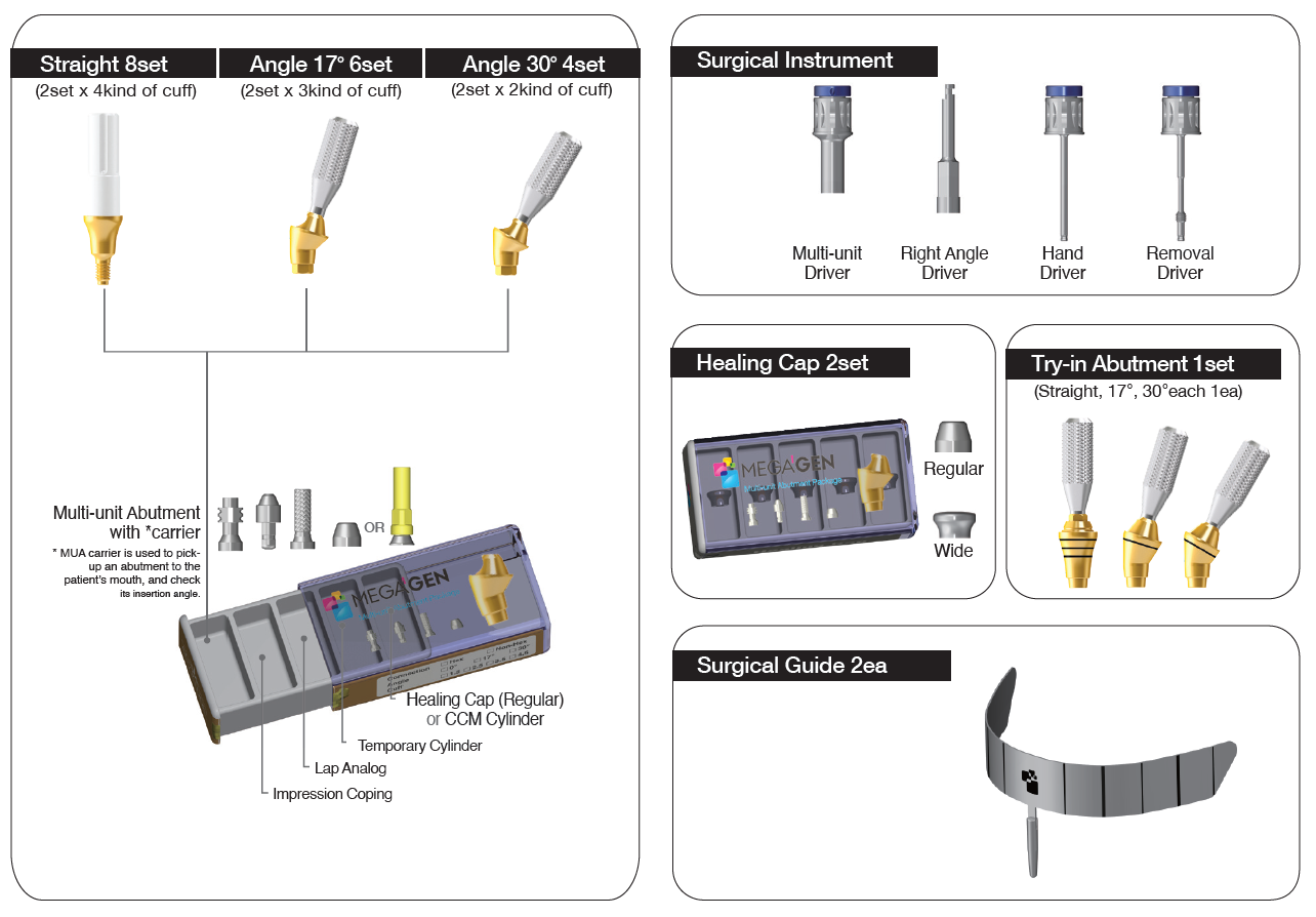 Multi-unit Abutment Package [AR]