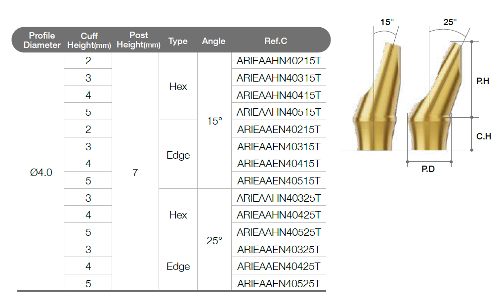 Angled Abutment [ARiE]