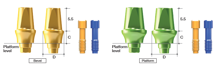 Extra EZ Post Abutment [AR]