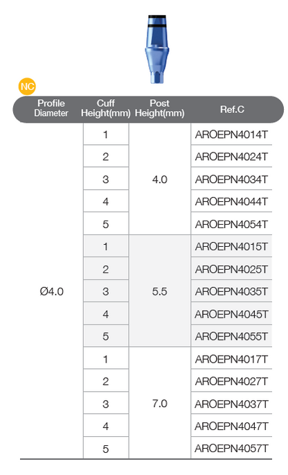 EZ Post Abutment [BD]