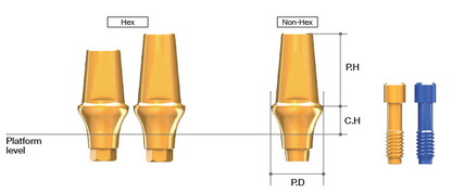 EZ Post Abutment [AR]